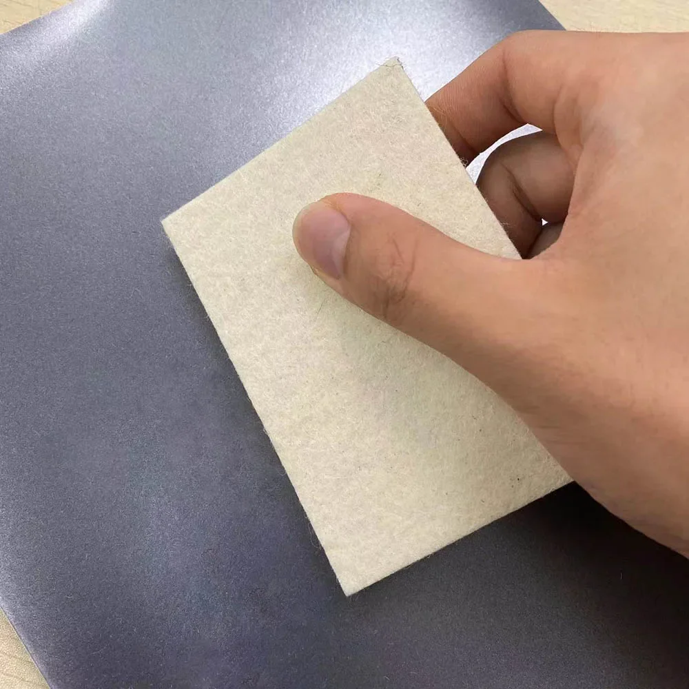 자동차 포장 울 스퀴지 비닐 필름 스티커, 3D 탄소 섬유, 부드러운 울 스크레이퍼, 창 세척 도구