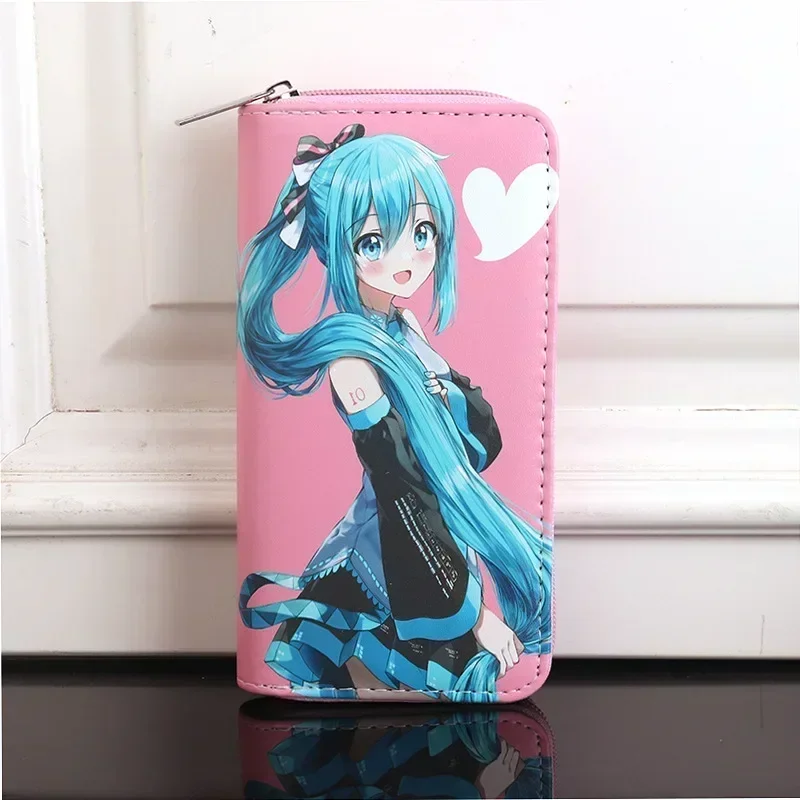 Kawaii Cartoon Coin Purse - Cute Large Capacity Multi-Card PU Leather Wallet