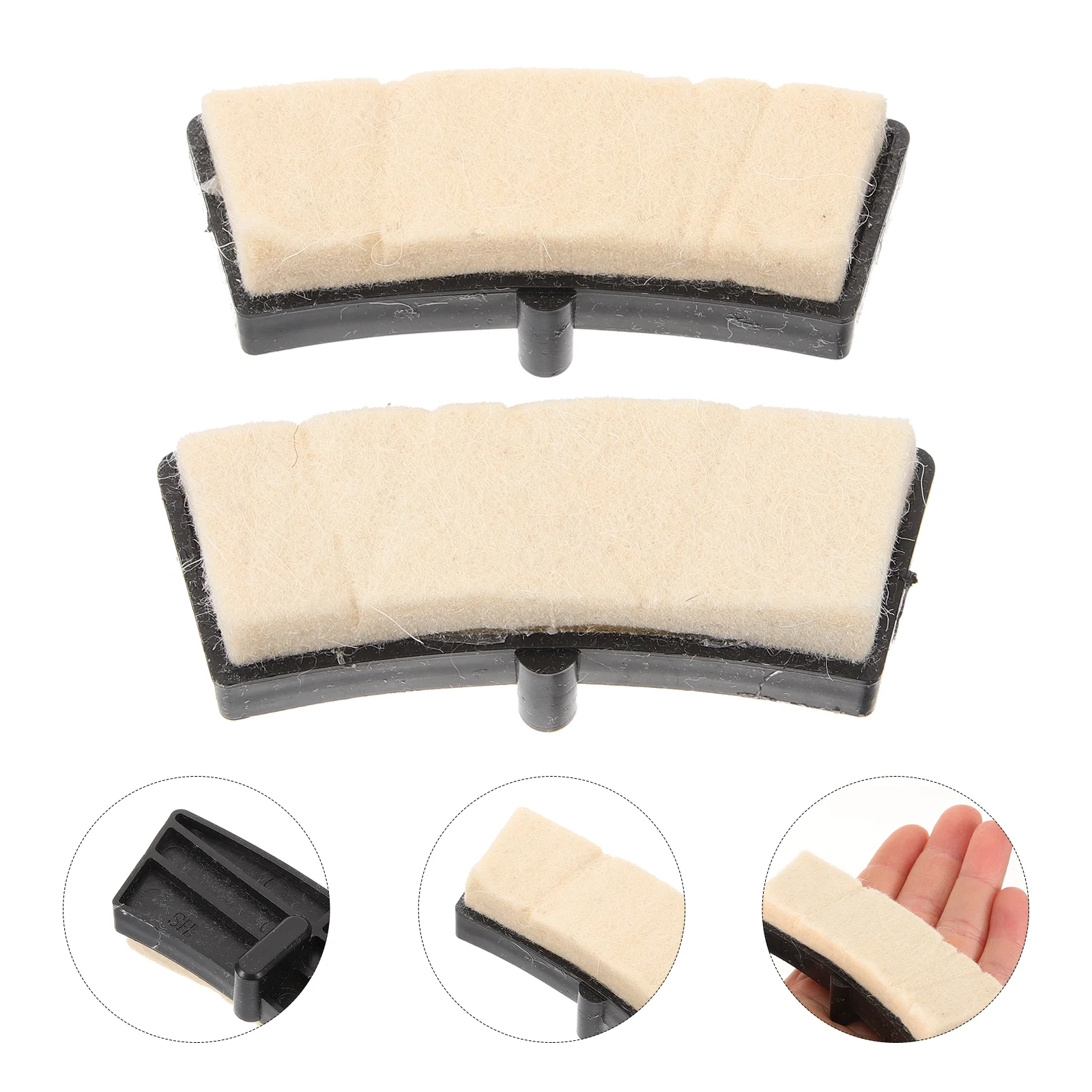 

Pair Brake Pads Gym Supplies Exercie Bikes Sport Accessories Exercise Bike Part Caliper Brake Blocks Fitness Cycling