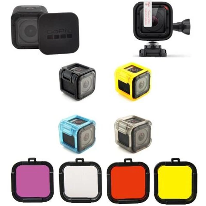 For Gopro Hero 5/4 Session Camera Accessories Lens Cap Protection Cover ...