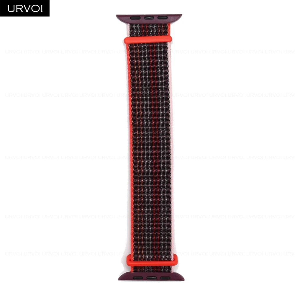 URVOI Premium Nylon Sport Loop Wristband with Hook & Loop Closure