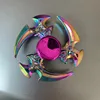 1 Pieces Alloy Finger Spinner Colorful Gyroscope Adult Office Decompression Toys 2