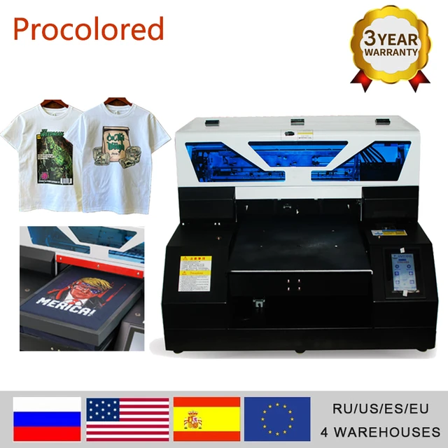 Procolored DTG T Shirt Printing Machine With Digital UV Flatbed And A3  Print Size For Phone Case Po1 From Abbybellee, $5,487.97