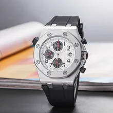 

Original U-Boat U Boat Retro Business Classic High-Quality Couple Quartz Watch Calendar Silicone Strap Sports Men Women Watches