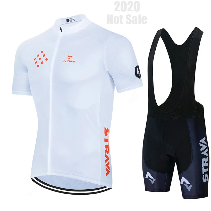 Strvav Team 2025 Cycling Jersey Set Men's Summer Bike Mountain Uniform Ropa Ciclismo Maillot Hombre Bicycle Clothing Suit 4