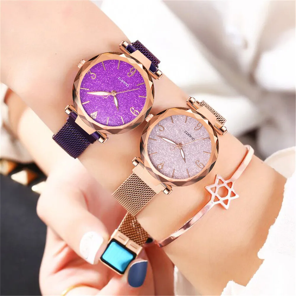 

Women Watches Luxury Fashion Magnetic Strap Ladies Wristwatches Gift Quartz Clock Zegarek Damski Relogio Feminino