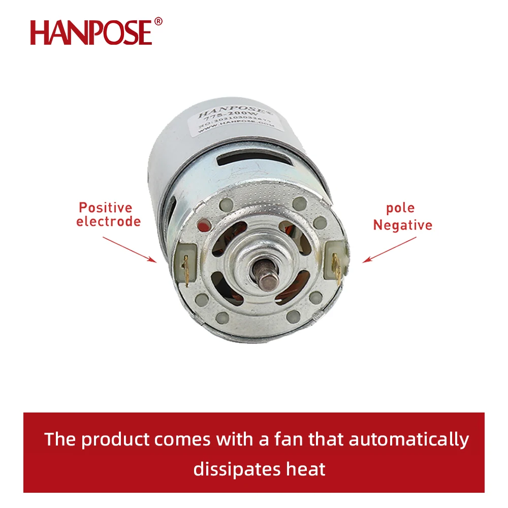 hanpose 775 spindle motor lawn mower motor dois 05