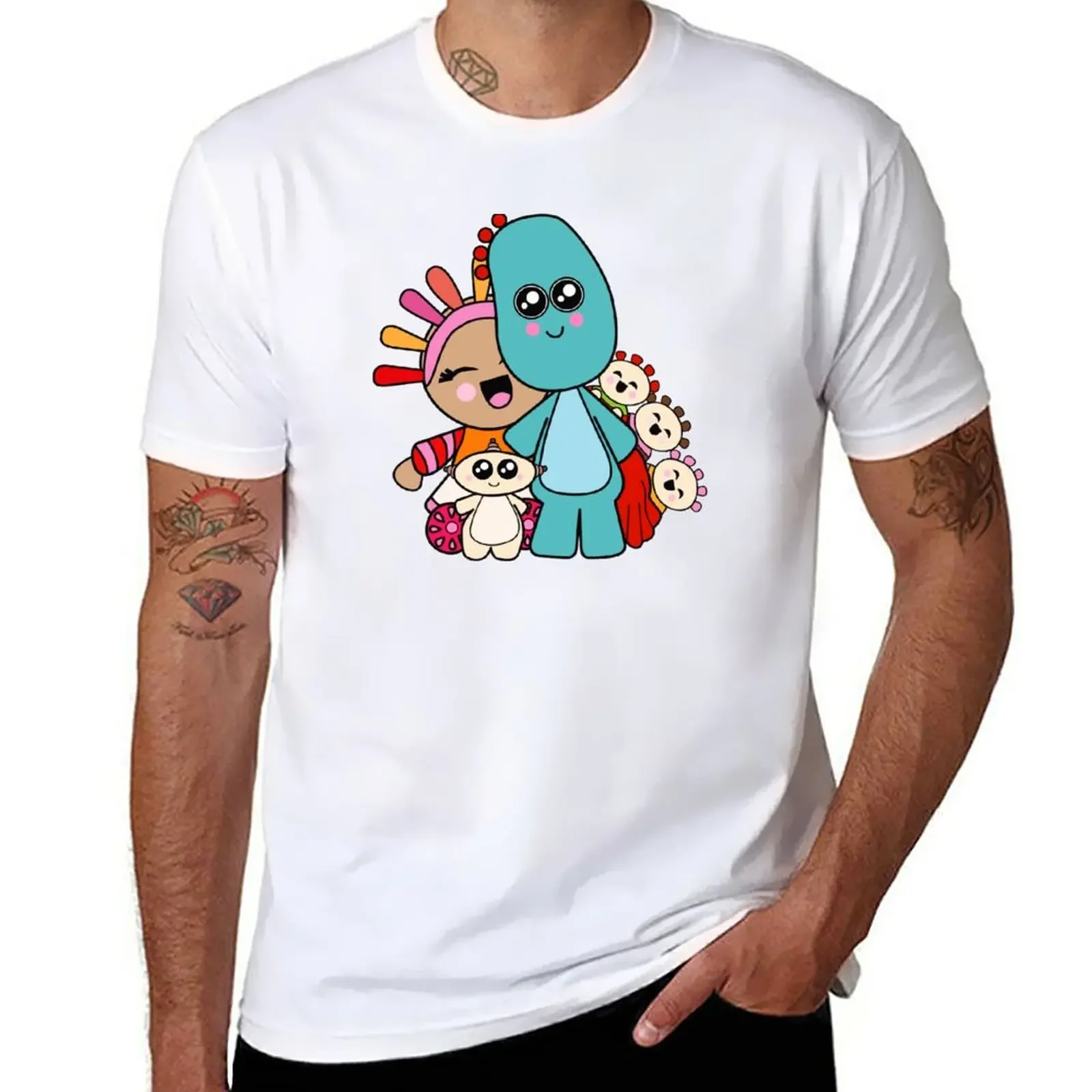 

Kawaii In The night Garden T-Shirt oversizeds quick drying t shirts men