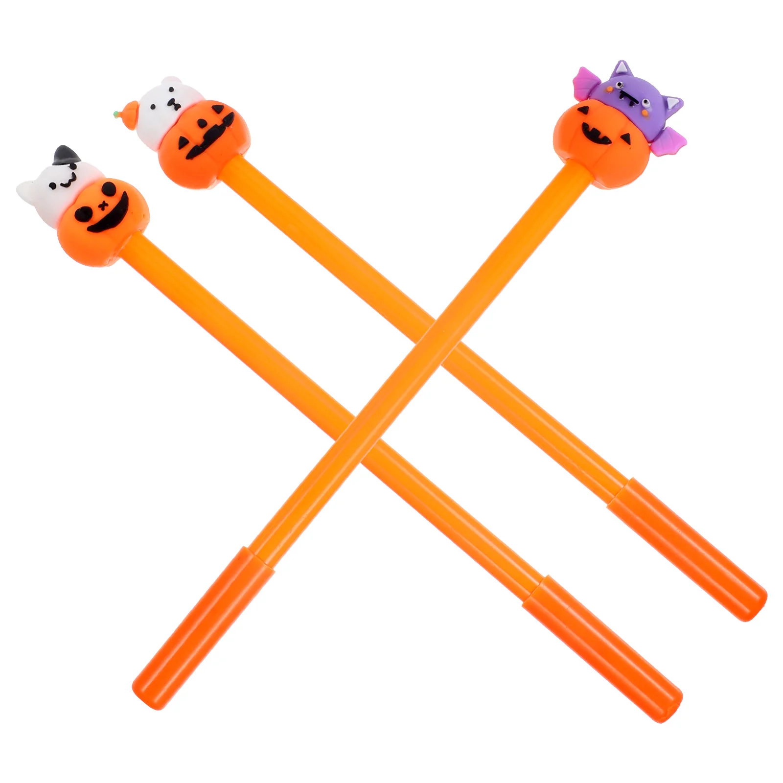 

3Pcs Adorable Sign Pens Teachers Writing Pens Student Signature Pens Cute Pumpkin Pens for Party