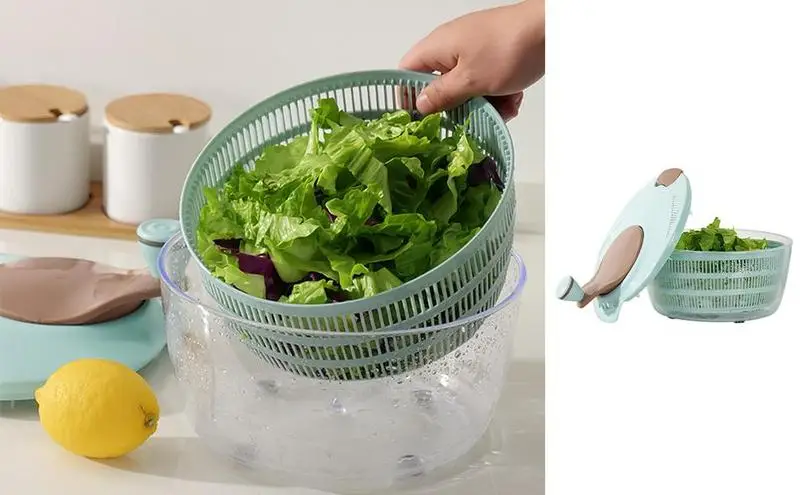 

Многофункциональный Дегидратор для салата, спиннера, овощей, мойка с двойными отверстиями для слива, сушилка для овощей, корзина для фруктов