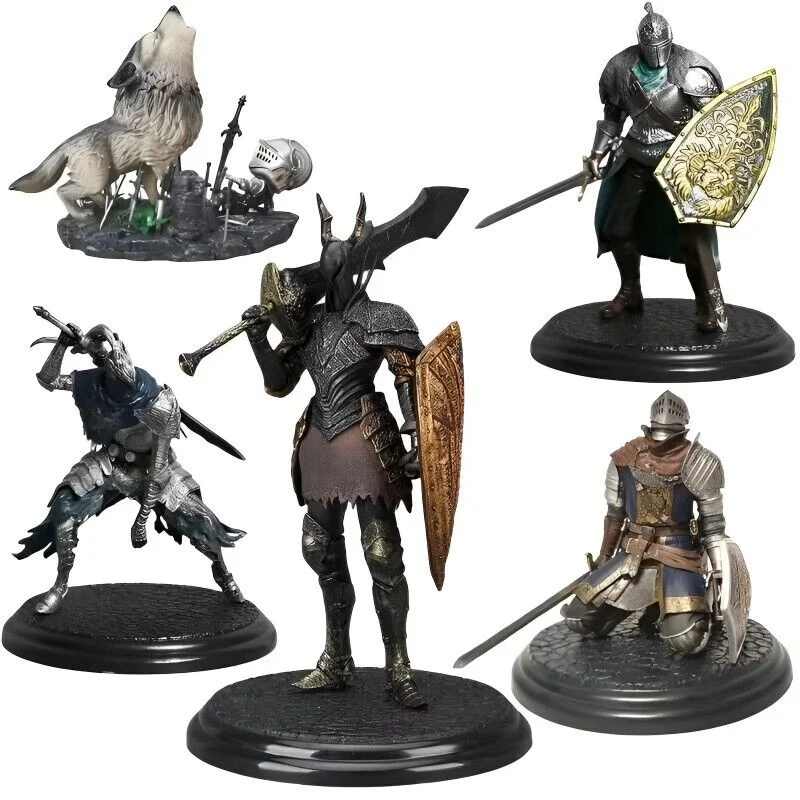 Dark Souls Heroes Of Lordran Siegmeyer Black Knight Faraam Artorias Pvc Figure Modello Da Collezione Giocattolo Regalo Di Natale
