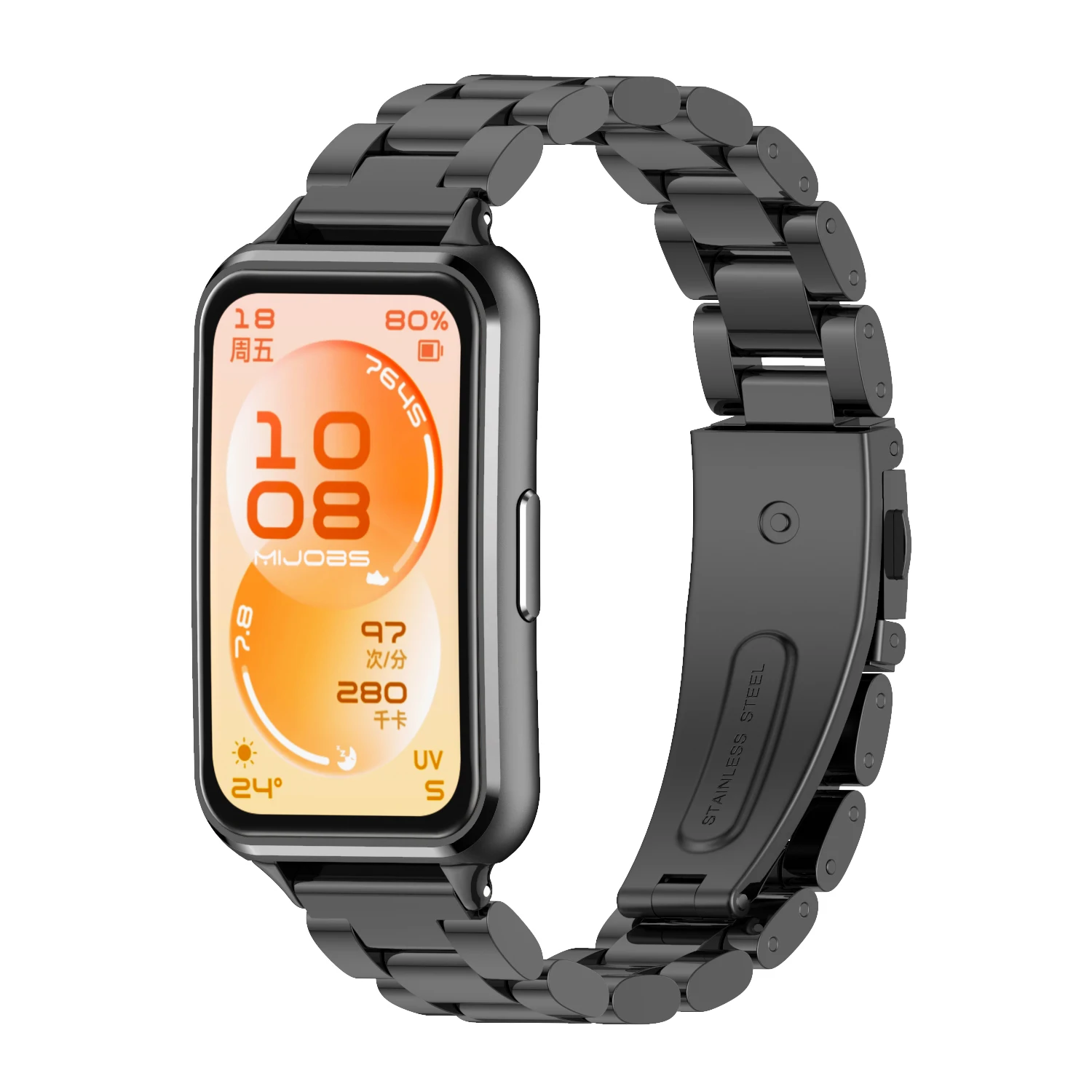 Stainless Steel Metal Watchband Strap