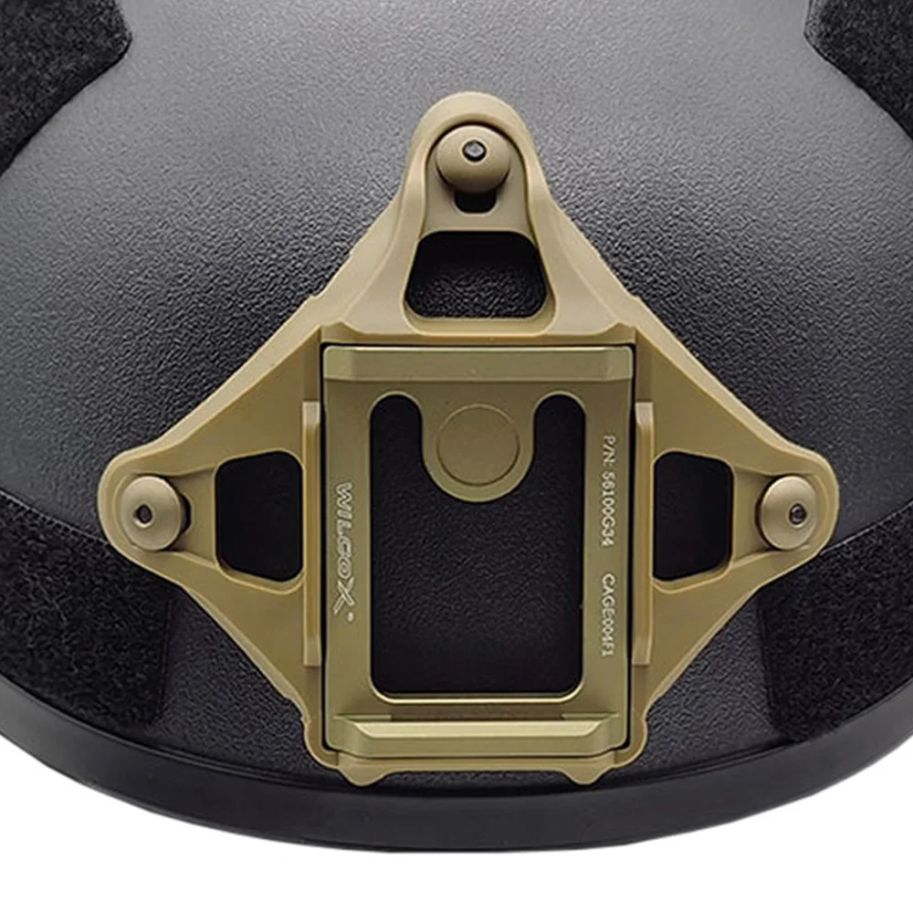 Airsoft Tactical L4 Shroud | 3-Hole Mount For ACH/MICH/PASGT Helmets - Aluminum & Polymer