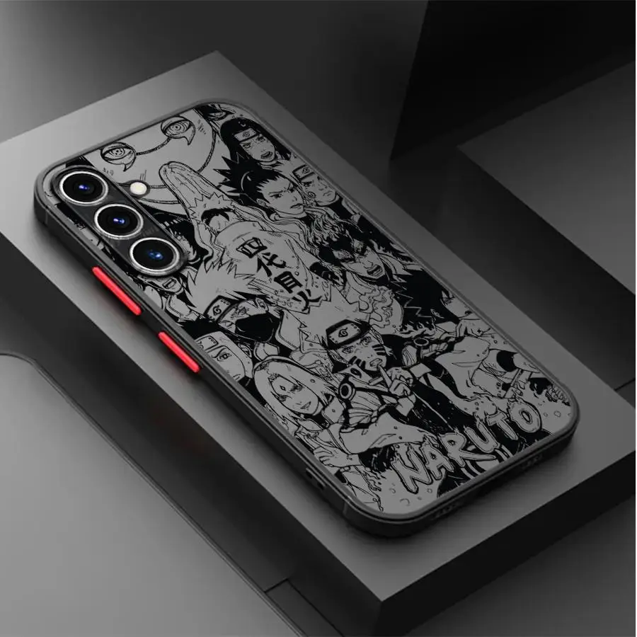 Matte Phone Cover with Cool Anime Characters