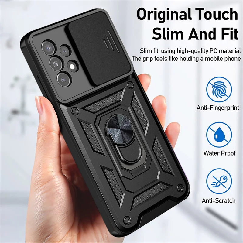 Shockproof Slide Camera Lens Case - Enhanced Protective Armor Cover