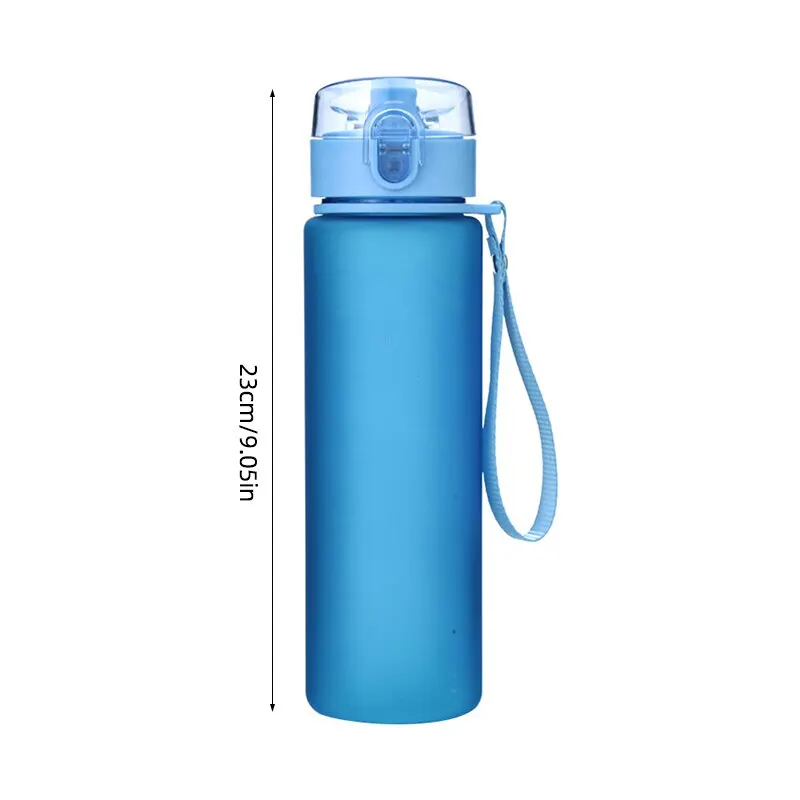 560ml Outdoor Adult Sports Water Bottle Portable Plastic Bottle Student Teapot Kitchen Drinking Tools