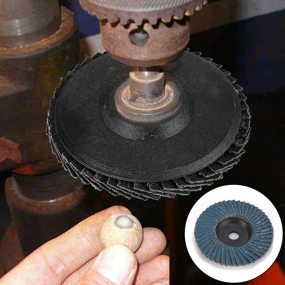 3 Inch Flat Flap Discs 75mm Grinding Wheels Wood Cutting For Angle Grinder Grinding Wheel Plastic Cover Blade