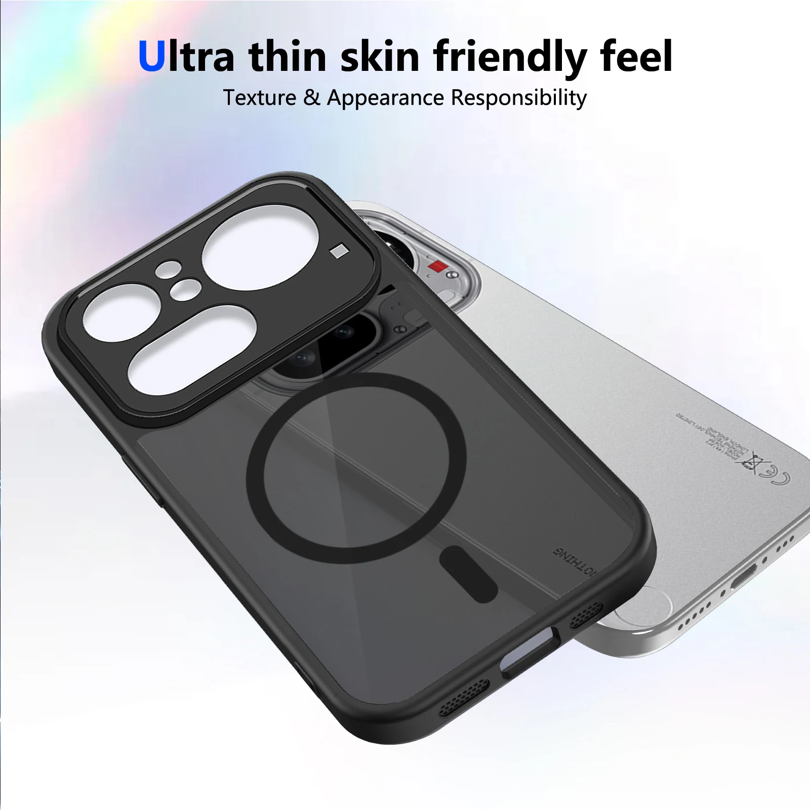 Magnetic Skin-Friendly Back Cover Case