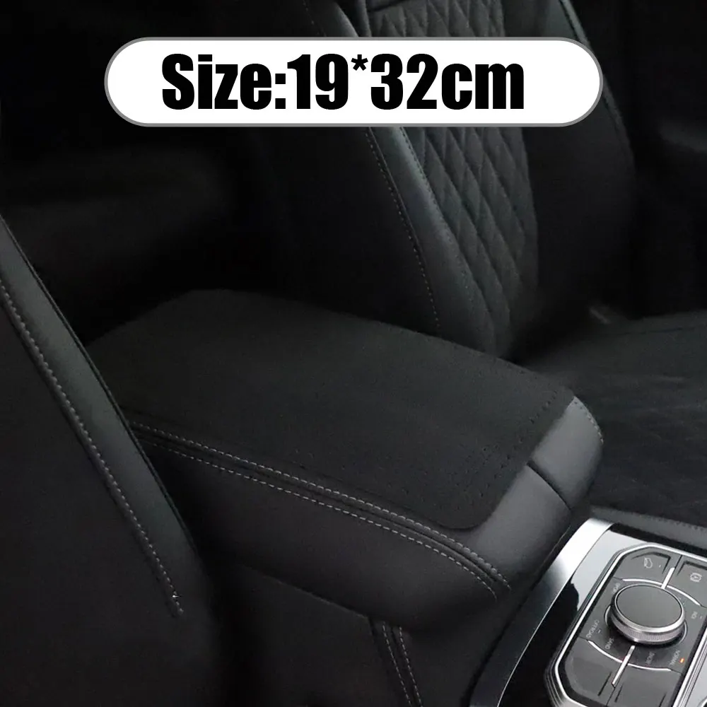 Car Armrest Pad Cover Center Console Box Armrest Box Cover Decor Dust Armrest Protector Mat Universal Car Interior Accessories