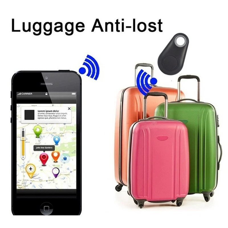 GPS Tracker Smart Mini for Kids Dogs Cats Wallet Luggage