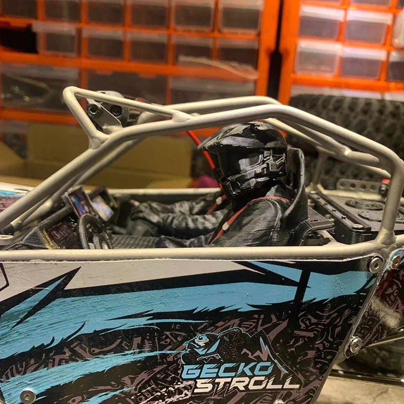 1:10 rcクローラー用内部ドライバーセンターコンソール