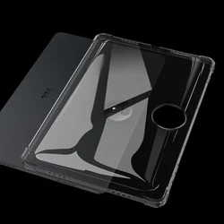 Soft Clear TPU Protective Tablet Case Cover for TCL Nxtpaper 11 Plus (Clear)
