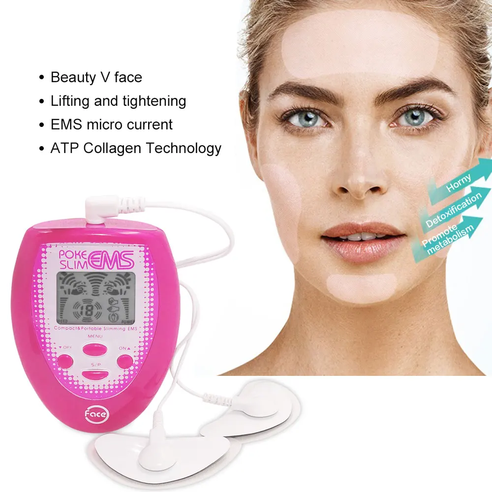 Electrode pads Face massager Muscle stimulator 8/32PCS Self-adhesive Face Massager Tens Electrodes Pads EMS Electric Muscle Stimulator Physiotherapy Accessories Patches