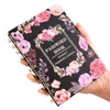 65 sheets Floral A6 Password Keeper Book with Alphabetical Stickers for Internet Website Address Login Secure Password Organizer 3