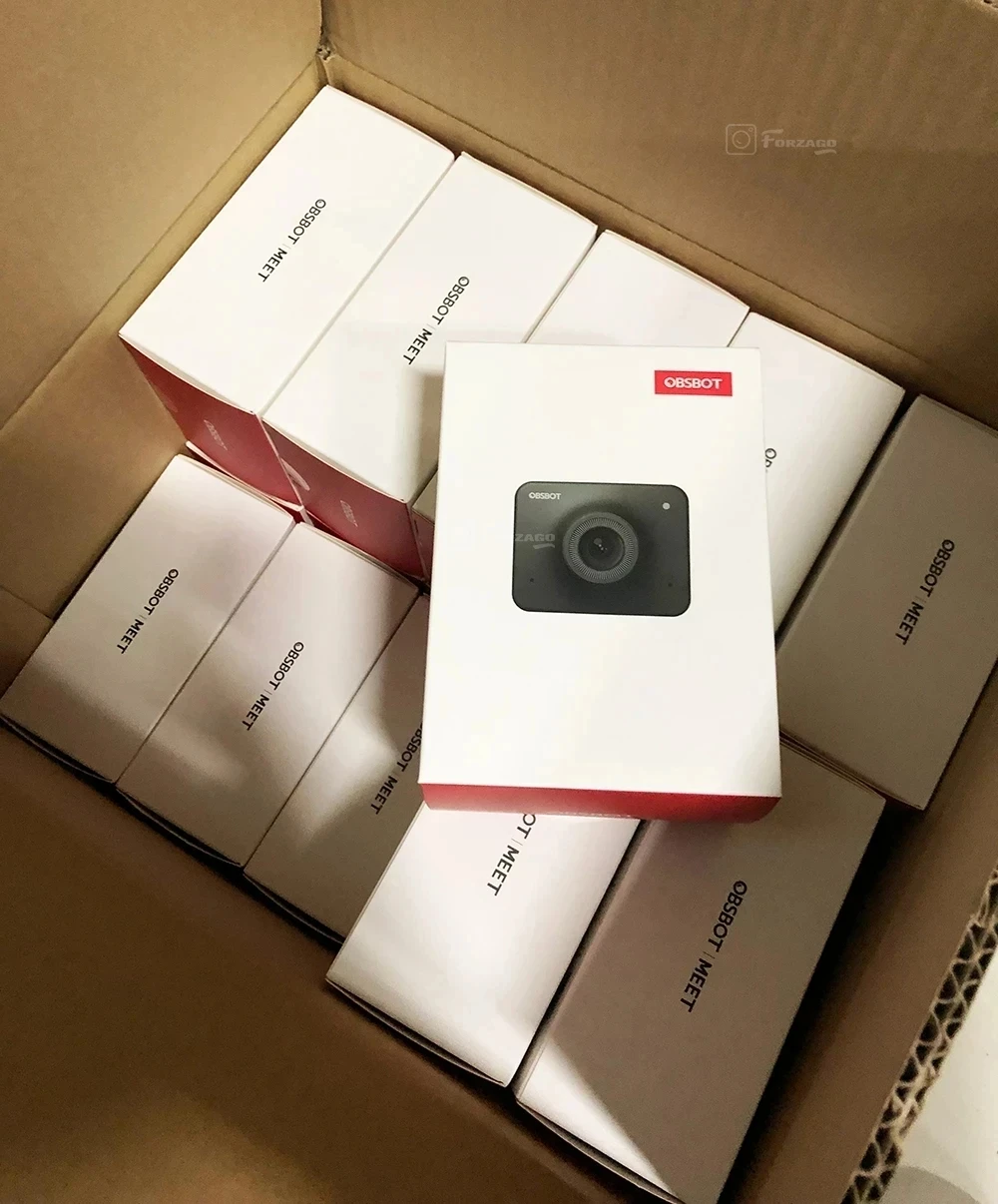 OBSBOT Meet AI-Powered 4K Ultra HD Video Webcam, Video Conference Camera with AI Auto Framing, Calling and Streaming
