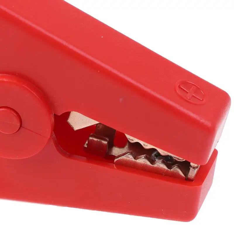 Alligator Clips 100A Crocodile Car Battery Insulated Clip Clamp Connector For Electrical Battery Chargers 2pcs