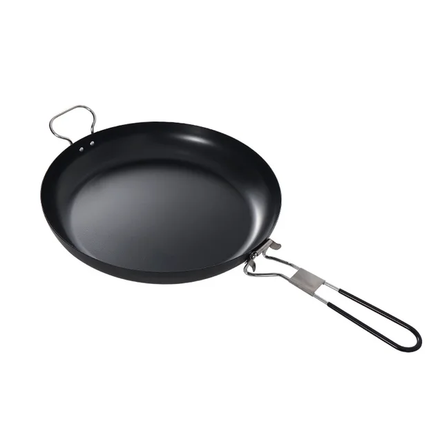 Kemping Serpenyő Kültéri Hordozható Összecsukható Edények Nem Tapadó Túra Piknik Bbq - Image 5