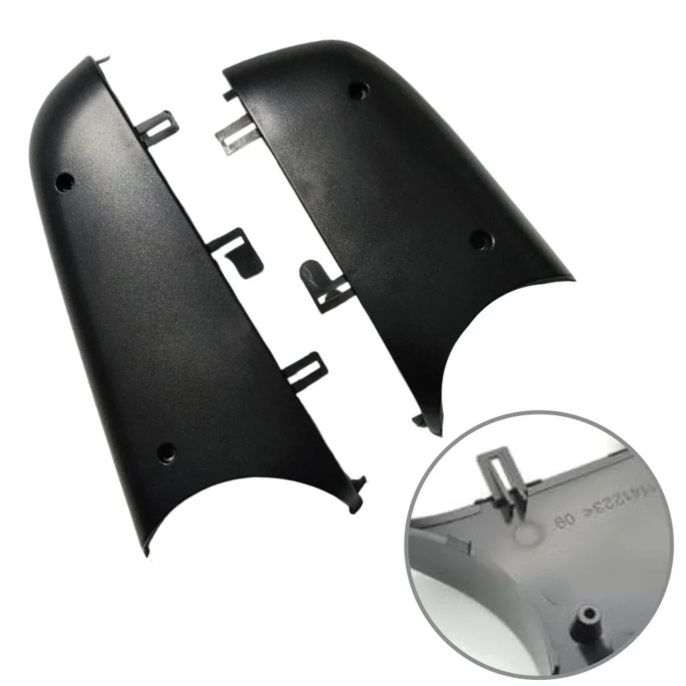 Sleek Rearview Mirror Cap Bottom Cover in Glossy Finish