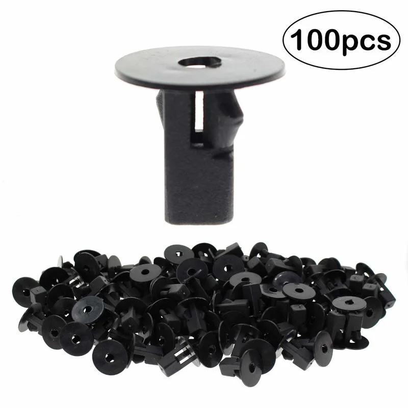

100pcs Car Fender Hood Bumper Liner Front Spoiler Trim Panel Shield Retainer for Toyota Lexus M5.5 Screw Grommet Rivet Clip