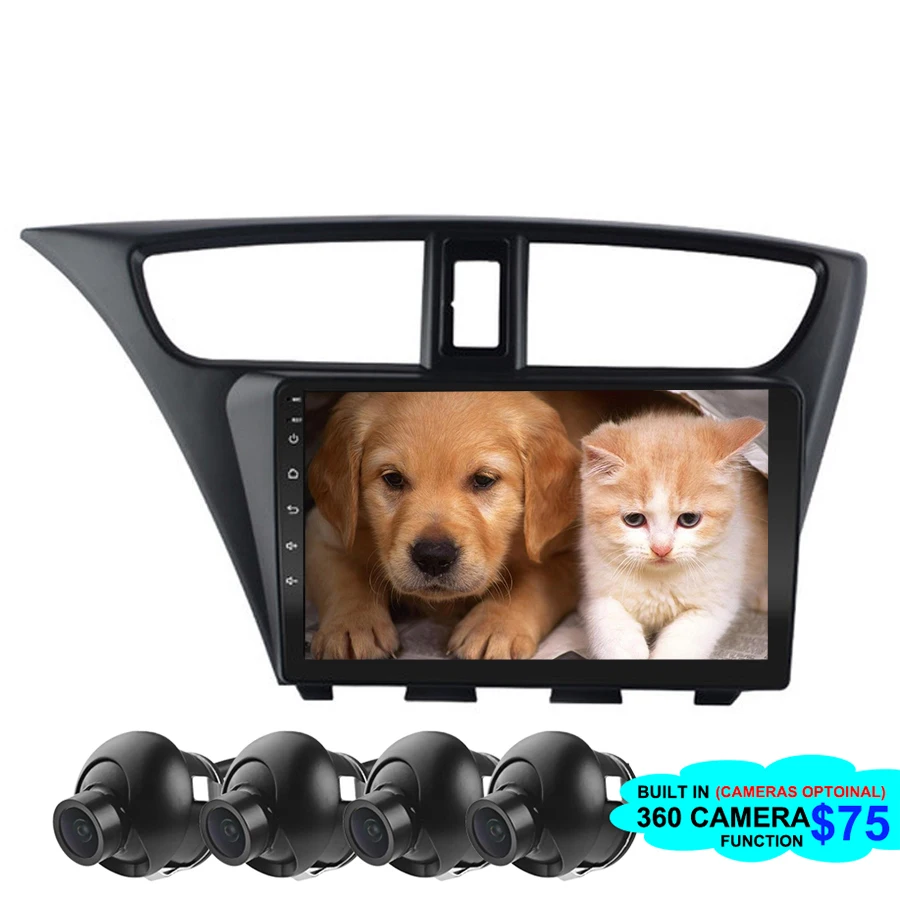 For Honda CIVIC 2013 Hatchback Android 12 Car Radio Multimedia Video for-honda-civic-2013-hatchback-android-12-car-radio-multimedia-video