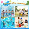 Magnetic Reusable Water Balloons Refillable Water Balloon Quick Fill Self Sealing Water Bomb Splash Balls for Kids Swimming Pool 6