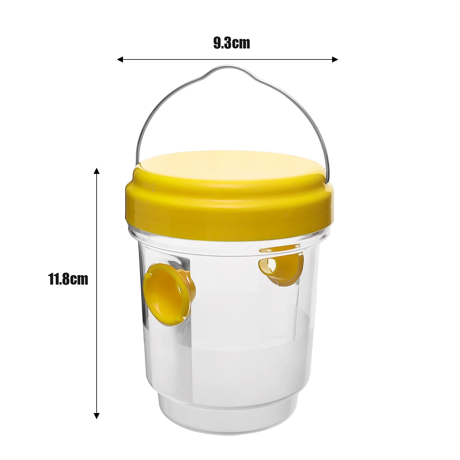 Large Reusable Waterproof Wasp and Hornet Trap for Indoor and Outdoor Pest Control