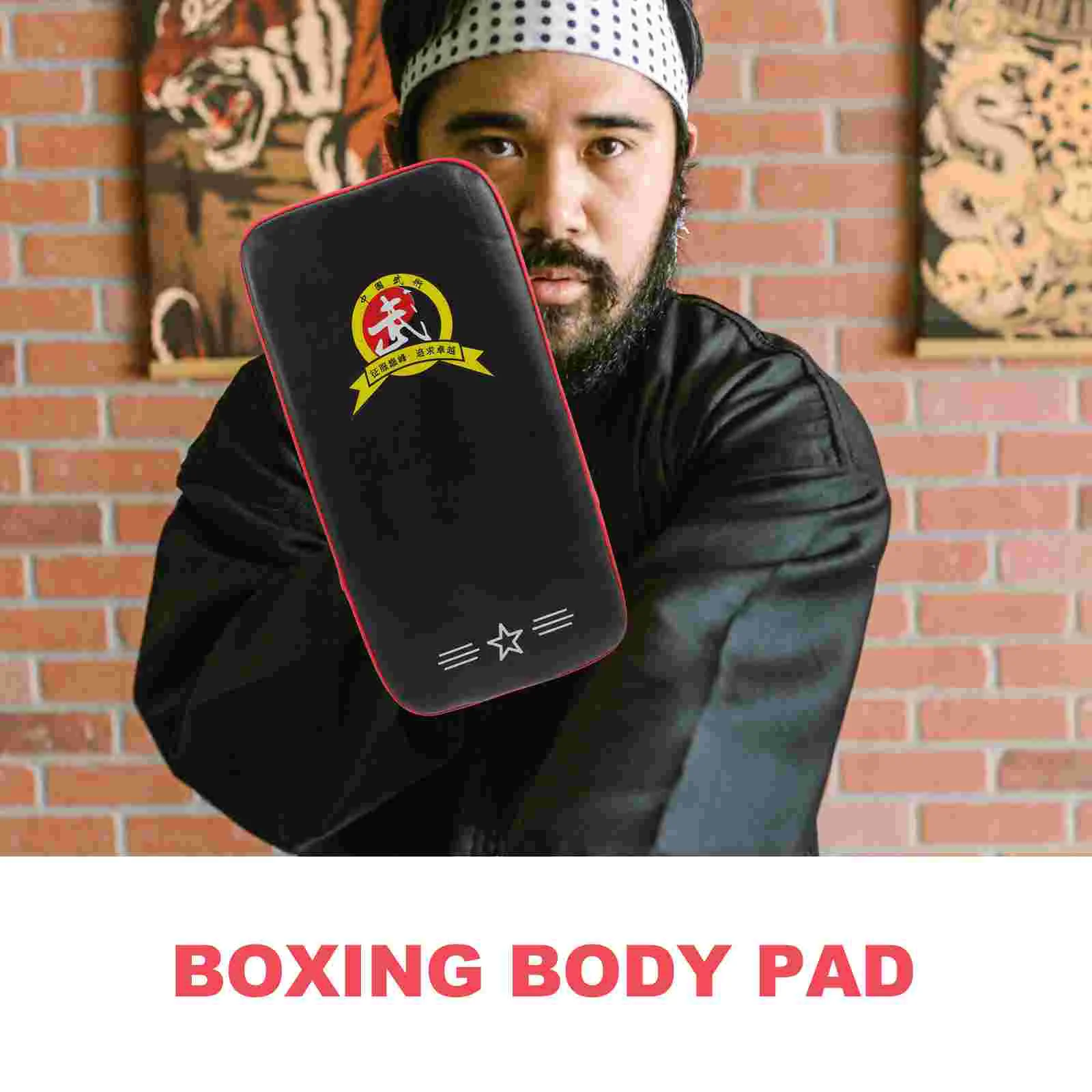 Thicken Pu Boxing Pad Martial Products Fitness Body Building Combat Sports Training Wear Resist Kick Shield Taekwondo Pad