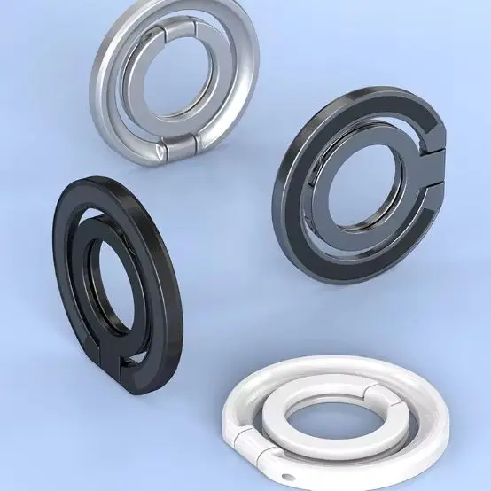 Supporto Magnetico per Cellulare Compatibile con Magsafe, Anello Magnetico per Telefono, Accessori per Smartphone, Supporto per Telefono Grip Tok - immagine 3