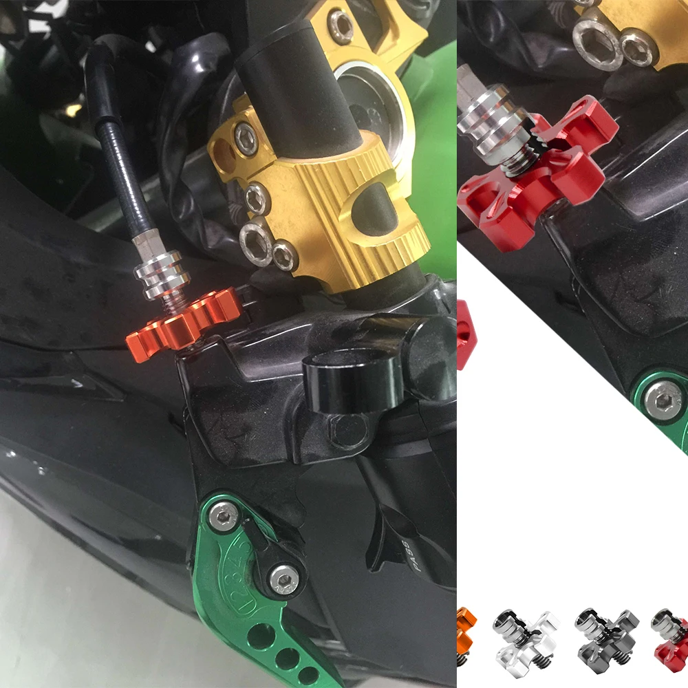 CNC Accessory For Bajaj Pulsar 200 NS RS AS 150 180 Dominar 400 650 MT 650NK Motorcycle M8 M10*1.5 Clutch Wire Adjustment Cable