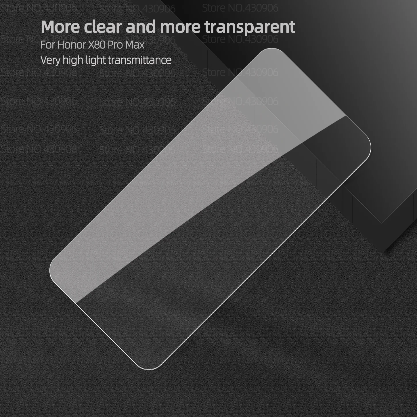 Premium Transparent Tempered Glass Screen Protector – High Quality 2.5D 9H