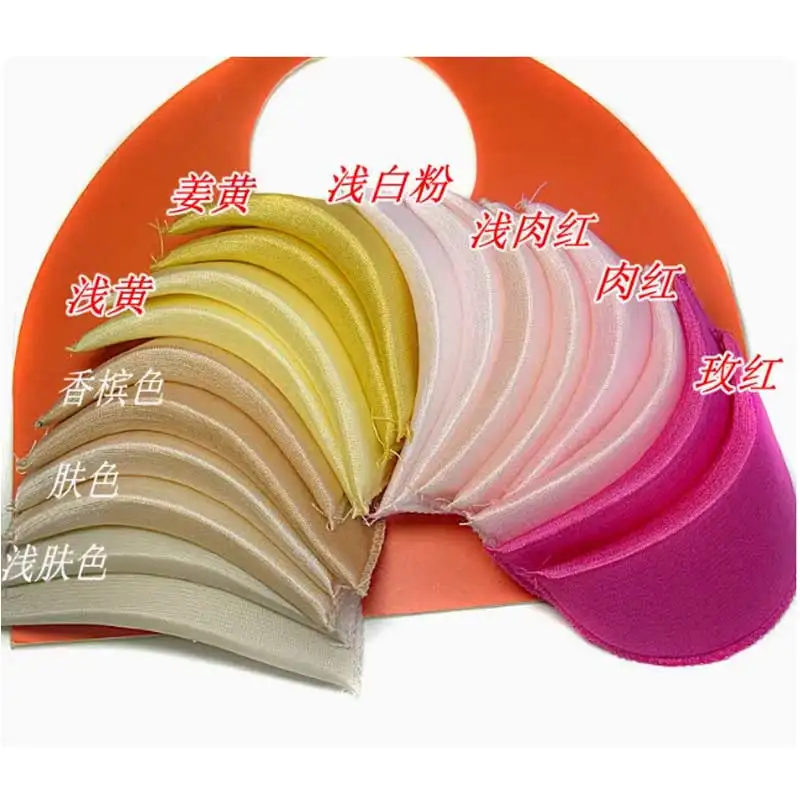 Small Shoulder Pads for Kids and Petite Women Sponge Colorful Fabric Shoulder Pads for T-Shirts, Dresses, Outerwear Accessories