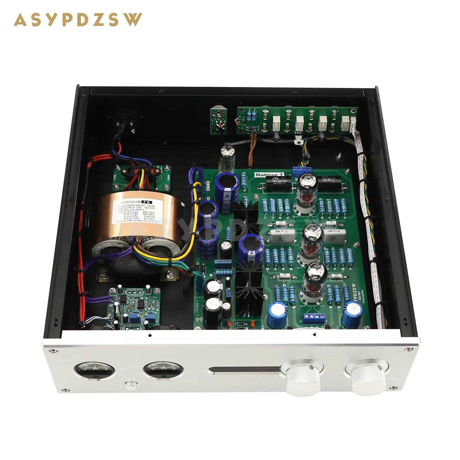 Beautiful sound AS-M7 HIFI Stereo Tube preamplifier Base on