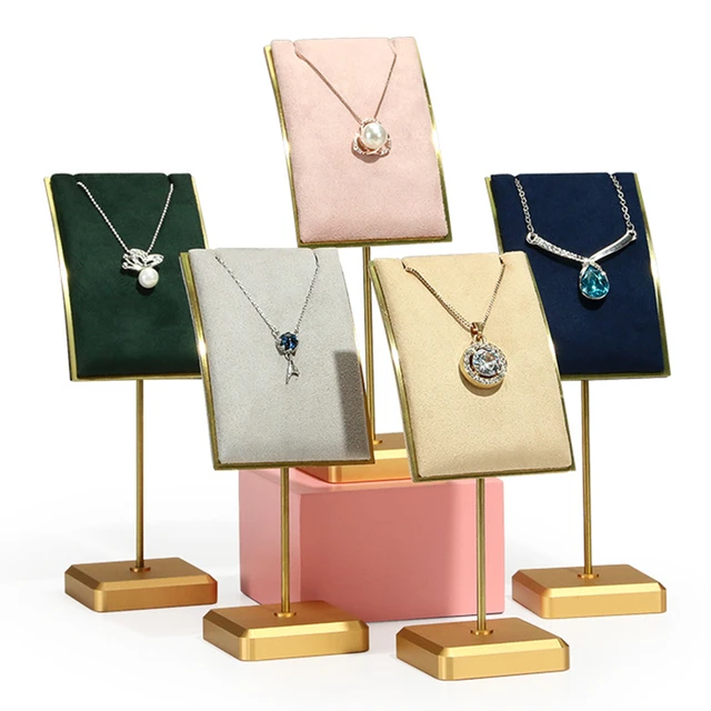 Jewelry holder 2024 for long necklaces