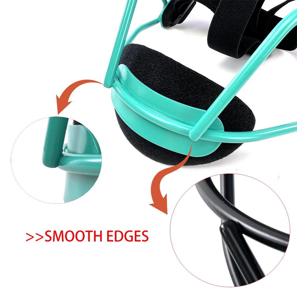 Softball Face Mask Chin Pad Sunglasses Head Protective For Women Baseball Girls