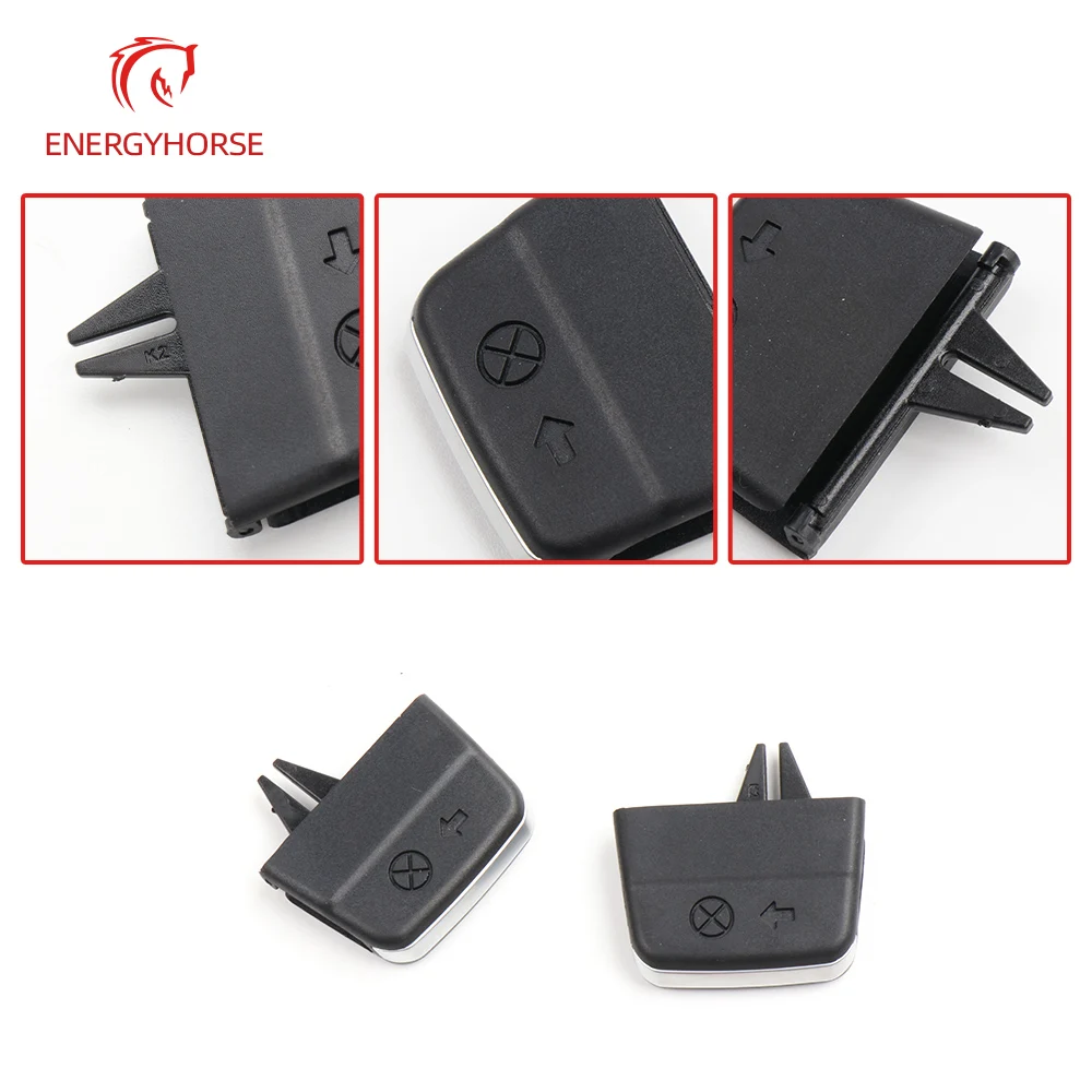 4PCS Front AC Vent Slider Repair Kit Car Air Conditioning Vent Outlet Grilles Clip Paddles 2011-2015 For KIA K2