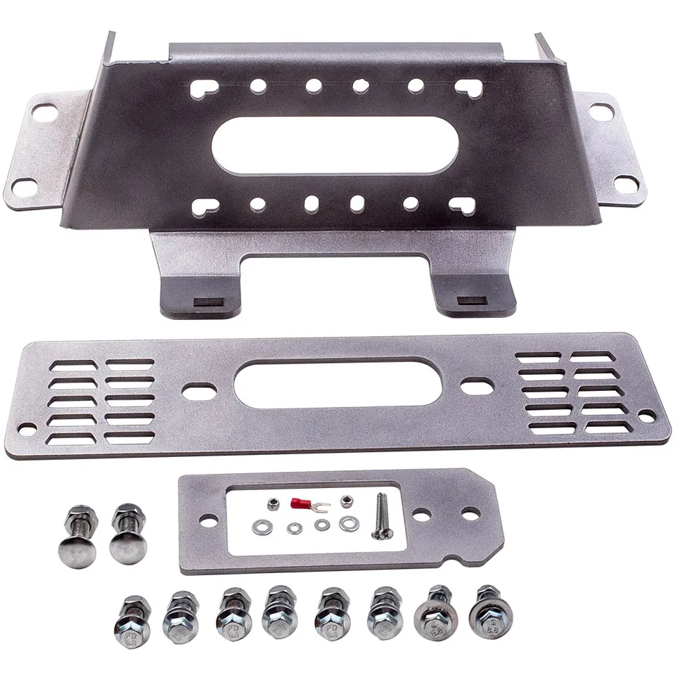 Piastra Di Montaggio Per Argani In Acciaio Nero HelloShop26 - Foto 7