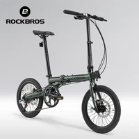 ROCKBROS 16" Urban Folding Bike - Agile 9-Speed Adventure
