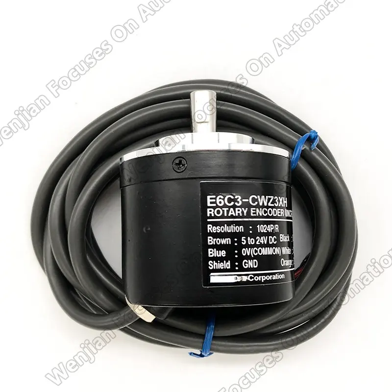 

Rotary Encoder E6C3-CWZ3XH 100P/R 200P/R 360P/R 500P/R 600P/R 1000P/R 1500P/R 2000P/R 2500P/R 3600P/R DC5～12V