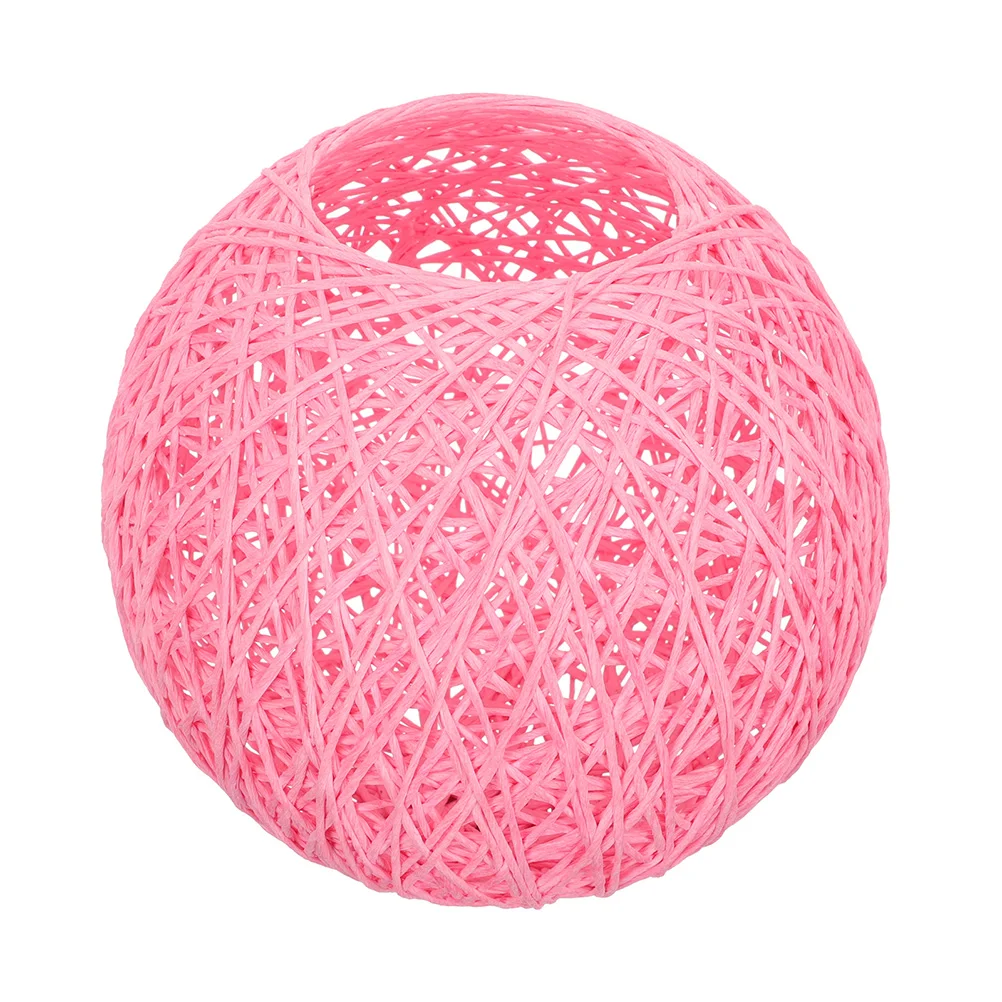 

Light Shade Lamp Rattan Pendant Lampshade Cover Fixturefixtures Woven Shades Chandelier Ball Ceiling Wicker Wall