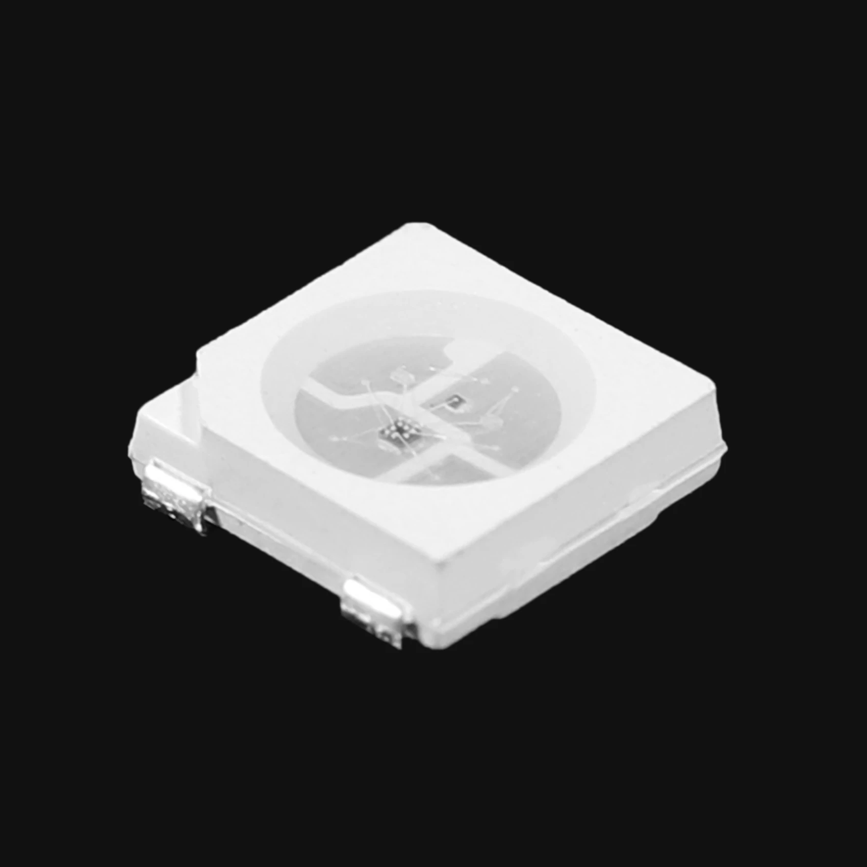 ABUL-500PCS WS2812B RGB LED 칩 5050SMD 흰색 PCB WS2812 개별적으로 주소 지정이 가능한 칩 픽셀 DC5V